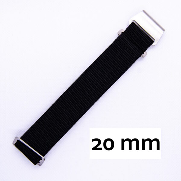 Paranato strap black 20mm