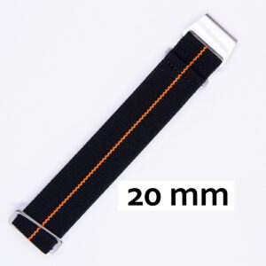 Paranato strap black/orange 20mm
