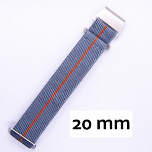 Paranato strap grey/orange 20mm