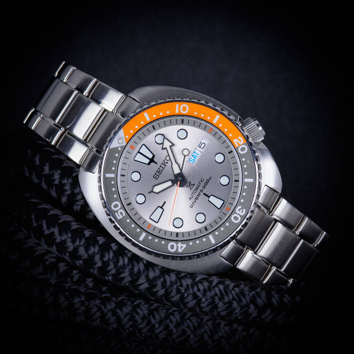 Seiko Turtle Dawn Grey SRPD01K1
