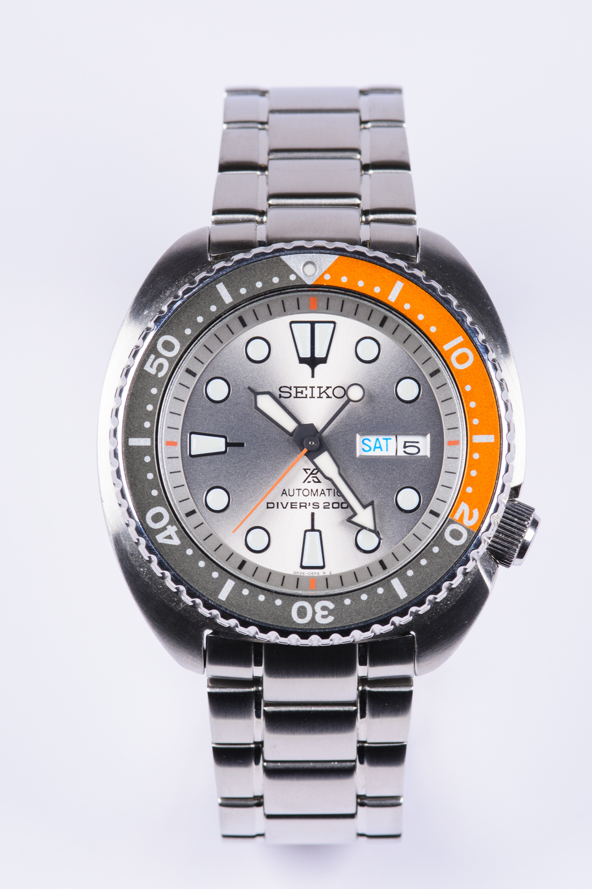Seiko Turtle Dawn Grey SRPD01K1 - Image 2