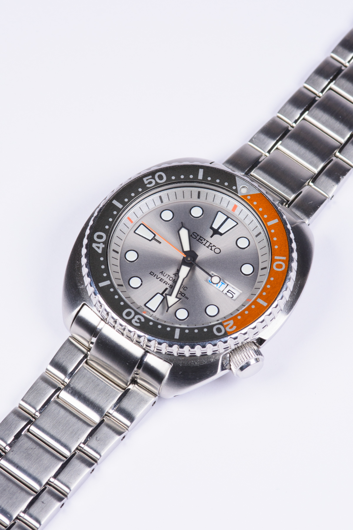 Seiko Turtle Dawn Grey SRPD01K1 - Image 3