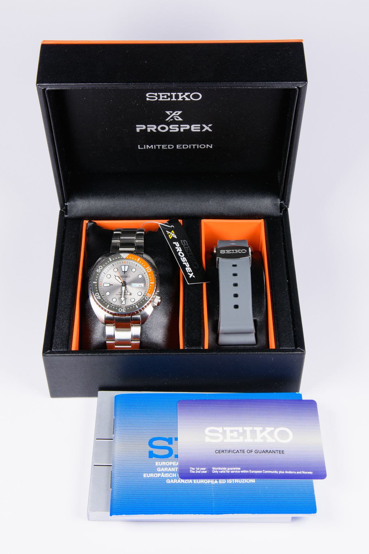Seiko Turtle Dawn Grey SRPD01K1 - Image 8