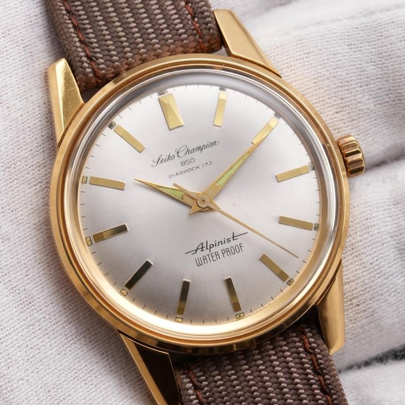 Seiko Champion 850 Alpinist Gold 85899