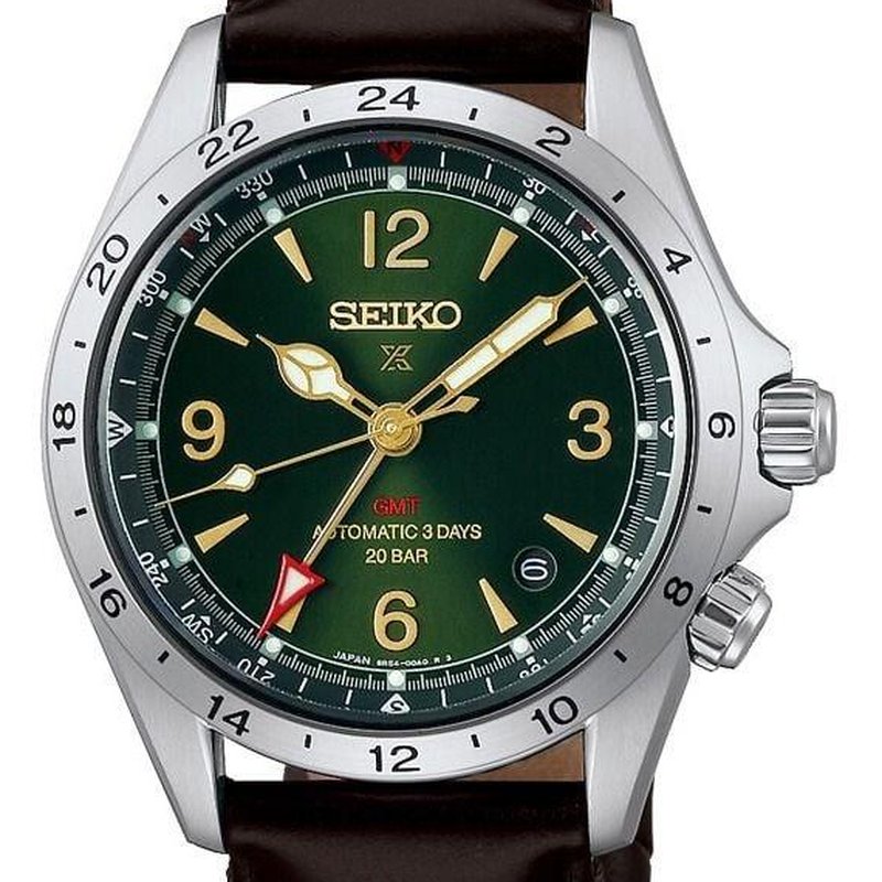 Seiko Prospex Green Alpinist GMT SBEJ005 HBC007