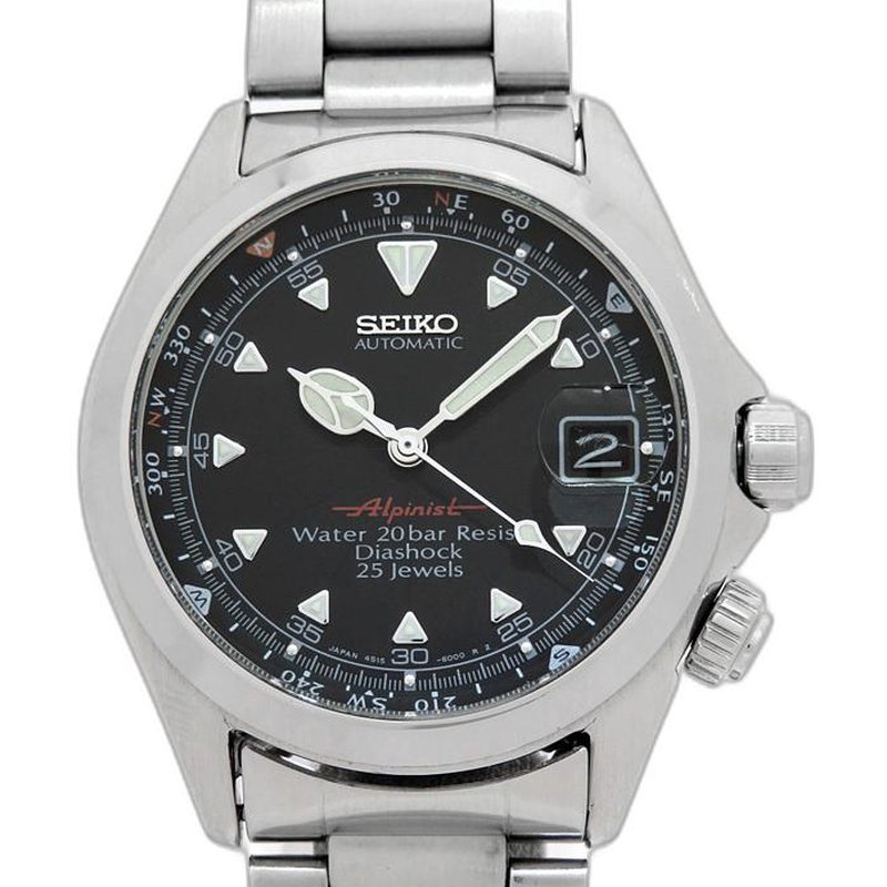 Seiko Red Alpinist Black SCVF005