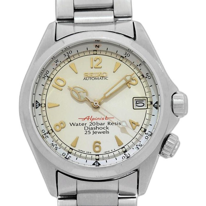 Seiko Red Alpinist Cream SCVF007