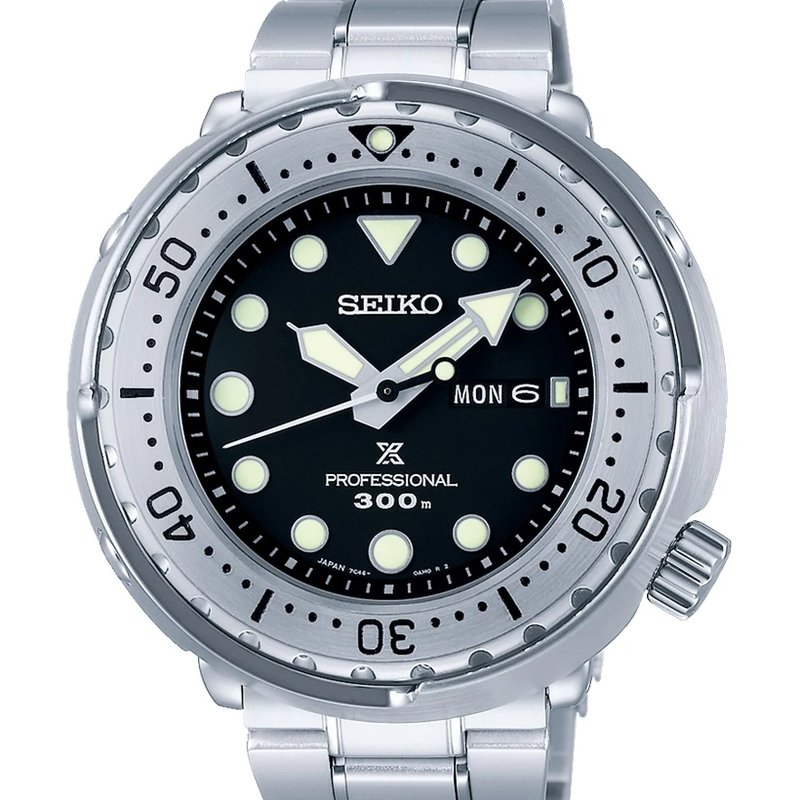 Prospex 300m Quartz Tuna Steel Bezel SBBN049 S23633